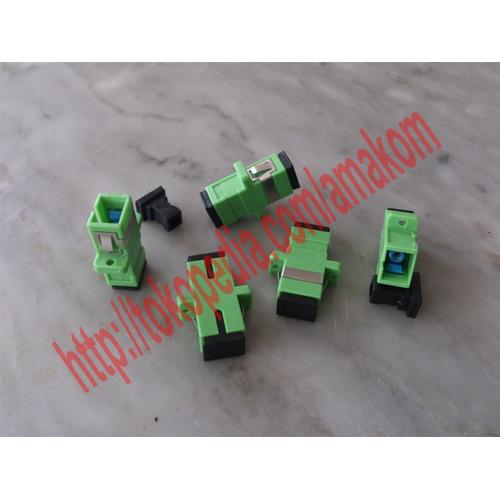 Gambar SC/APC SM Sx Fiber Optical Adaptor (hijau) dari AMAKOM MEDIA KOMUNIKA Jakarta Barat Tokopedia
