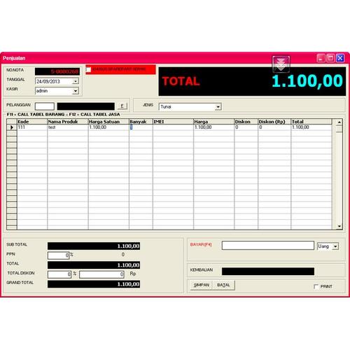 Foto Produk SOFTWARE COUNTER HP dari MITRASOFTWARE.NET