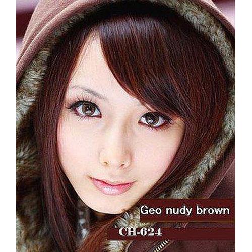 Foto Produk Softlens Geo Nudy Brown (Coklat) dari Geo Eyes