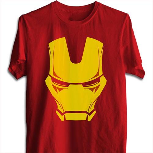 Jual Gildan Iron Man Face, Avengers 