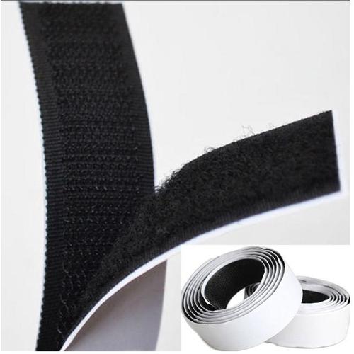 Foto Produk 1 Rolls Strong Self Adhesive Velcro Hook Loop Tape Fastener 1m Black dari Aneka Hobby