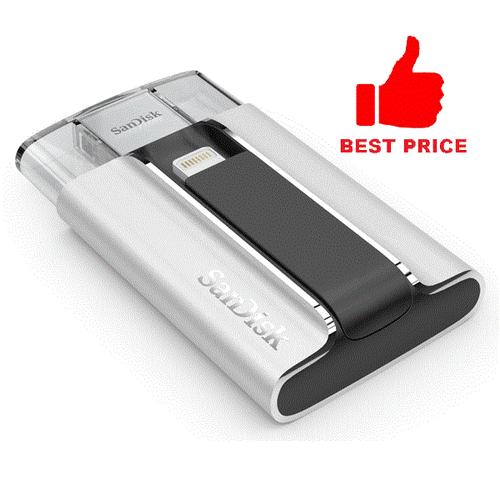 Foto Produk Sandisk iXpand Flash Drive for iPhone and iPad 64GB - SDIX-064G dari ogahrepot