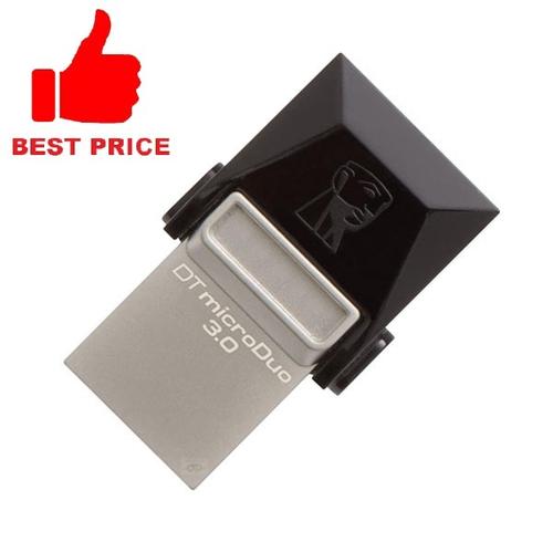 Foto Produk Kingston DataTraveler MicroDuo USB 3.0 Micro USB OTG 32GB DTDUO3/32GB dari ogahrepot