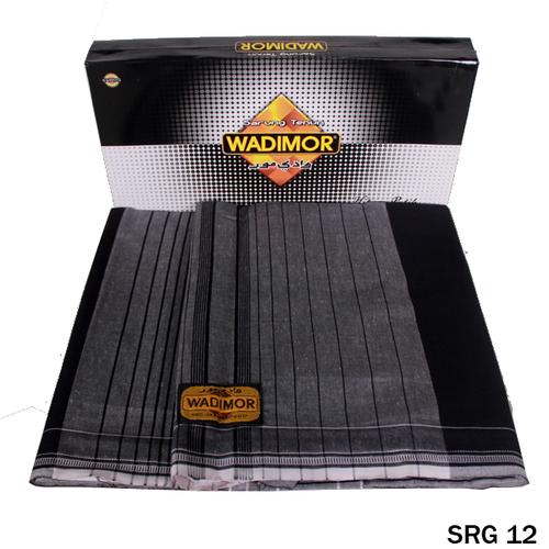 Foto Produk Sarung Katun Hitam Nyaman Untuk Sholat SRG 12 dari Gudang Fashion