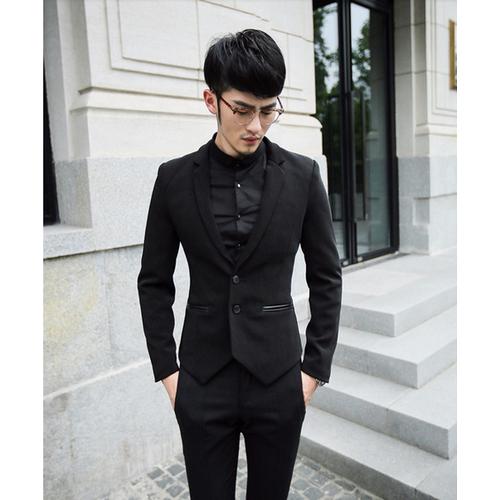 blazer suit black