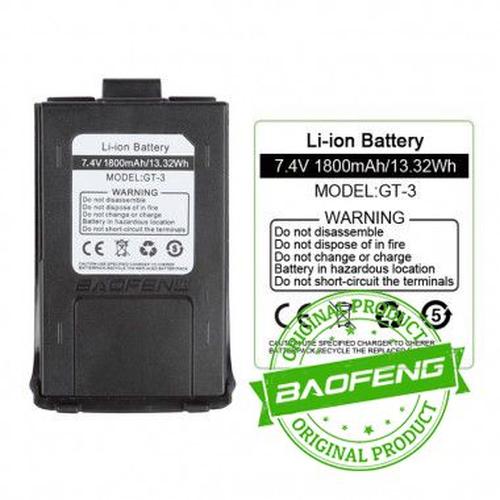 Gambar Battery Baofeng GT3 GT3TP GT-3TP Mark2 Mark3 Baterai Batere Original dari TokoRadio Jakarta Barat Tokopedia