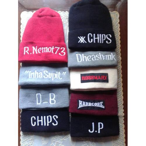 Jual Beanie Hat Custom Big size murah 