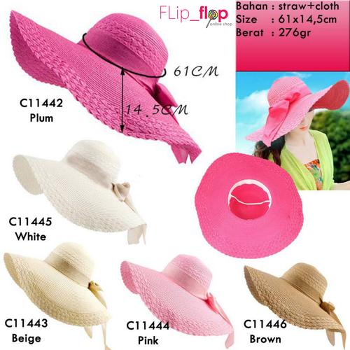 Ribbon Hats - Topi Pantai / Floppy 