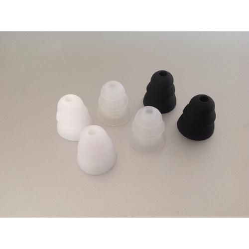 Foto Produk Triple Flange Replacement Eartips Earbuds 1 Pasang dari Onebest Choice