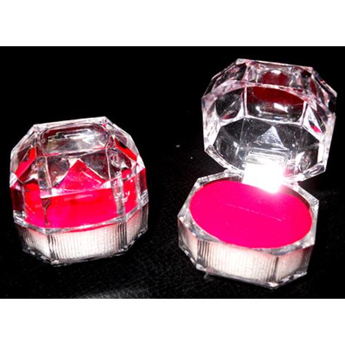 Foto Produk kotak box tempat cincin / wadah batu cincin permata / akik mika tebal dari A2DC