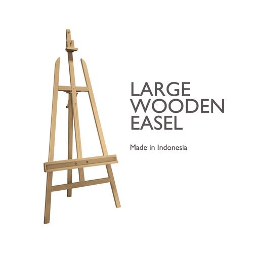 Foto Produk Xpression Wooden Easel - Large Canvas Stand (Lokal) dari Dreamshop