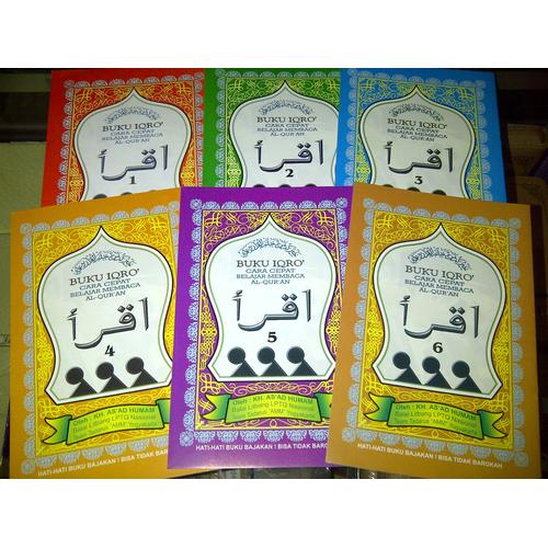 Foto Produk Buku IQRO Pisah Besar jilid 1-6 dari ALIDA
