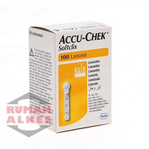 Gambar Jarum/lancet ACCU CHECK softclix 100 dari Rumah Alkes Kita undefined Tokopedia