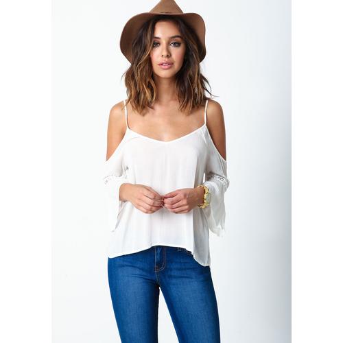 Jual open shoulder top - 715 - Jakarta 