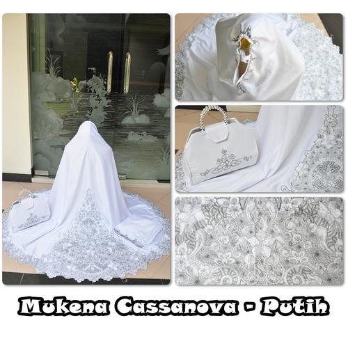 Foto Produk MUKENA CASSANOVA PUTIH dari Pusat Mukena Indonesia