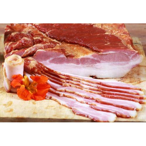 Foto Produk BACON BABI - SM (Pork Bacon Aroma/ Daging Babi Asap) - FROZEN FOOD dari Belly