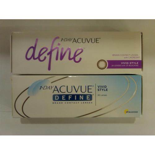 Foto Produk Softlens 1 Day Acuvue Define (Vivid Style) dari TLS Optical Center