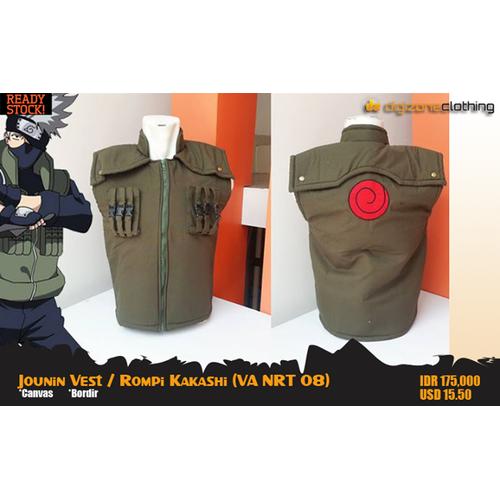 Jounin Vest Rompi Kakashi (Naruto Vest VA NRT 08) L di Digizone  Hobbies Shop Tokopedia