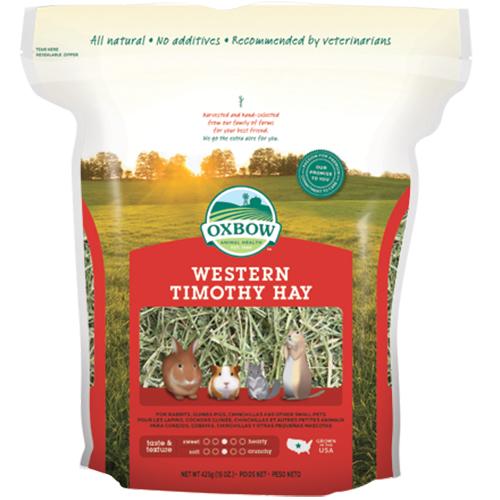 Foto Produk Oxbow Western Timothy 425gr Rumput Kelinci Marmut - EXP 2022-06-29 dari Hime petshop