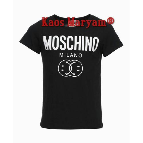 Moschino Milano T shirt kaos tshirt top 
