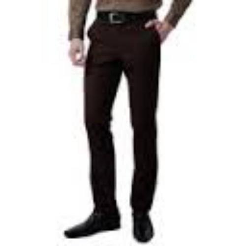 Foto Produk celana formal pria slimfit dark brown dari tokosaudara