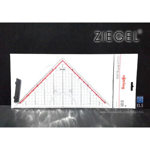 Foto Produk Ziegel - Penggaris Segitiga Pegangan dari eLs_shop