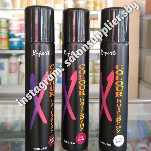 Foto Produk Xpert Colour Hairspray - Glitter Burgundy dari UD.MEGAH ABADI