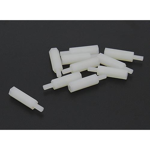Gambar 5.6mm x 24mm M3 Nylon Threaded Spacer (10pc) dari Papa Computer undefined Tokopedia