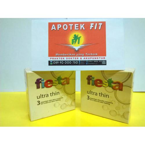 Foto Produk Kondom Fiesta Ultra Thin 3's dari FIT MEDICA