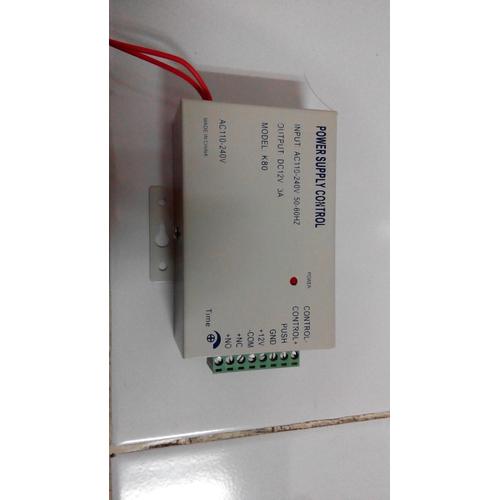 Jual power supply 12v 3A lock door access rfid control kunci pintu