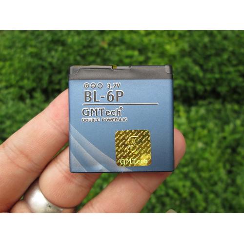 Gambar baterai NOKIA BL-6P (6500c, 7900prism, dll), GM-Tech, with IC, 1100mAh dari CNC phoneshop Jakarta Pusat Tokopedia