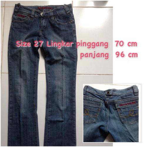 Jual Celana jeans panjang bekas - Jakarta Barat - Toserba-second