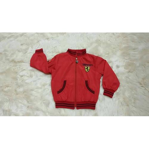 ferrari logo jacket