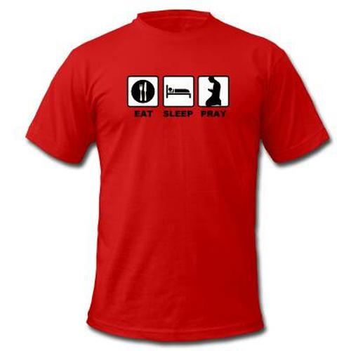 Foto Produk kaos muslim eat sleep pray dari YAHYA T-SHIRT