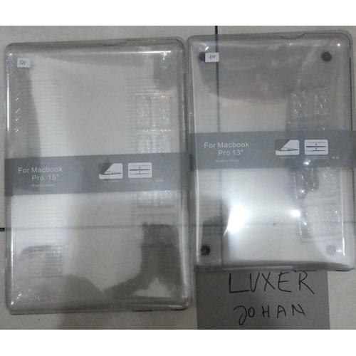 Foto Produk HARDCASE CASING MIKA CASE BENING MACBOOK AIR 11 11.6 13 MAC 12" MURAH dari luxer