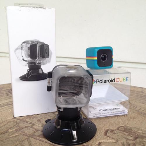 Jual Polaroid Cube Waterproof Case Suction Mount Kota