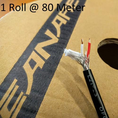 Foto Produk CANARE L-2T2S (KW TAIWAN) 1roll @80meter / HITAM dari Indostuff
