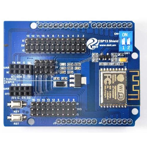 Foto Produk ESP8266 ESP-13 Web Server Serial WiFi Shield for Arduino dari TOKO BEY