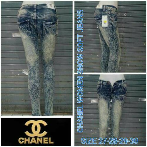 CELANA JEANS PANJANG WANITA CHANEL SOFT 
