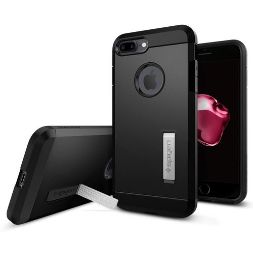 Foto Produk Spigen Iphone 7 Plus Case Tough Armor Black Original dari Indopowercom