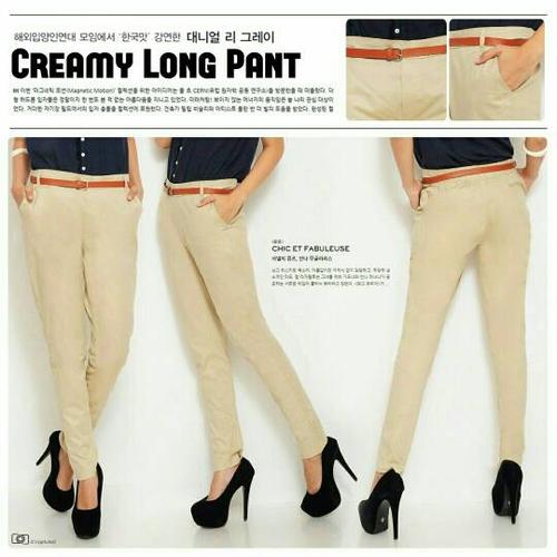 Jual Cc#Creamy pants (yt) - Kota 