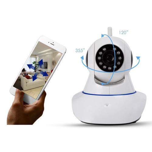 Foto Produk CCTV IP camera 720P Two way Audio IR Wifi Plug n Play HD Wireless dari Elenna-Store