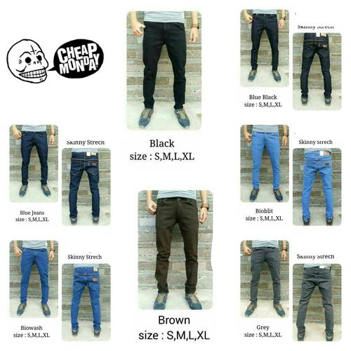 Foto Produk CELANA JEANS CHEAPMONDAY PRIA MURAH dari S2 LCM CLOTH