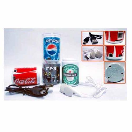 Foto Produk MP3 PLAYER MICRO SD SLOT bentuk KALENG SOFT DRINK dari tokosigma