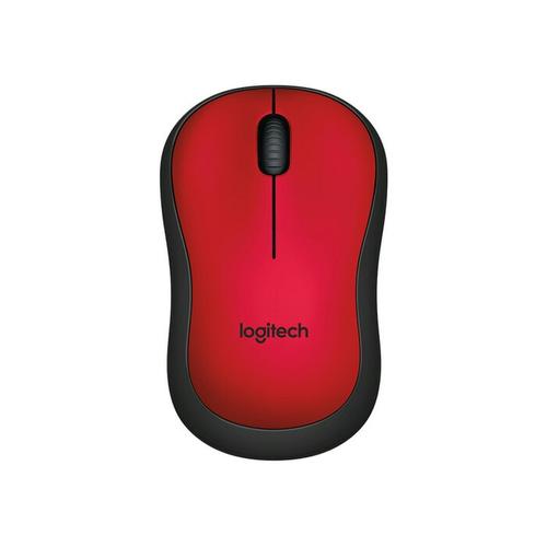 Foto Produk Logitech M221 Silent Wireless Mouse Red NEW and ORIGINAL 100% dari Raja Storage