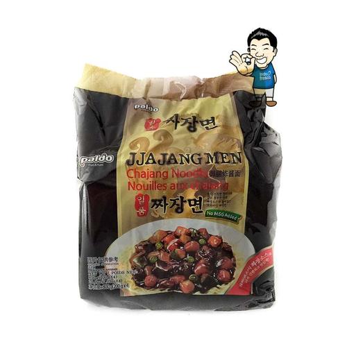 Foto Produk Paldo Jjajangmen- Jjangmyeon Black Bean Sauce Noodle- Mie Instant 4pc dari IndoFresco