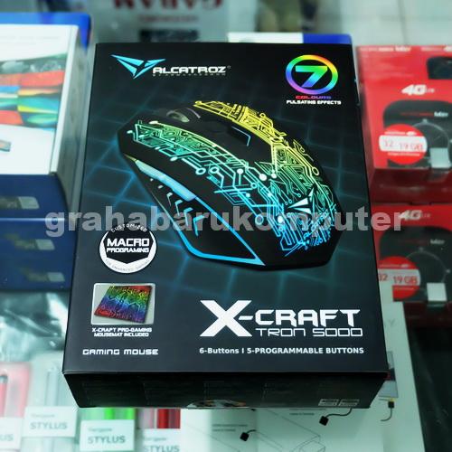 Jual Armaggeddon Alcatroz XCraft Tron 5000 Gaming Mouse Jakarta