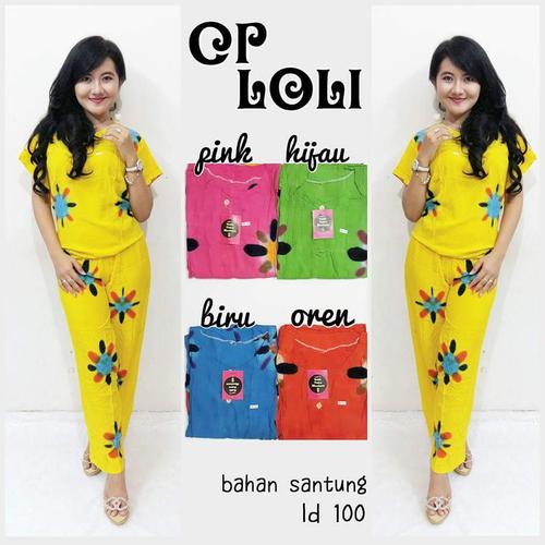 Foto Produk Setelan wanita/baju tidur dewasa/setelan celana panjang/daster dari RisqianaBatik
