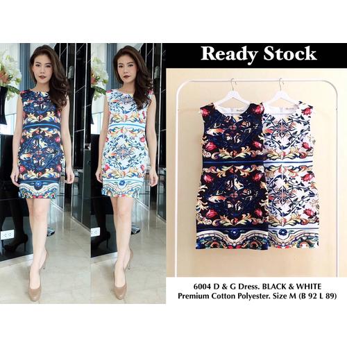 Jual 6004 D G Dress Baju Premium Import Bangkok Kota Batam Pritishop96 Tokopedia