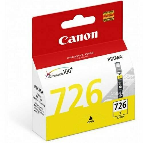 Foto Produk Tinta Canon CLI726 CLI-726 CLI 726 CL726 CL-726 CL 726 Yellow dari Phoenixindo